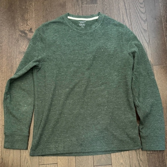 American Eagle Long sleeve Crew Neck Pullover - Picture 4 of 6